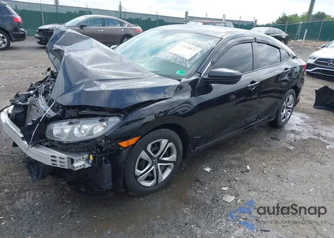 2016 Honda Civic Lx z USA, uszkodzony, nr VIN 2HGFC2F55GH568994